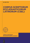 Augustinus  Corpus scriptorum ecclesiasticorum latinorum (CSEL)